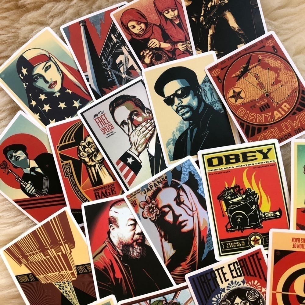 ReStocked New Lot Stickers Decals Obey Fairy